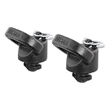 CURT 60617 OEM Puck System Gooseneck Safety Chain Anchors for Ram Trucks, OEM Puck System Required