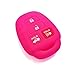 Coolbestda Rubber Key fob Remote Protector Cover Case Skin Jacket for 2016 2017 2018 2019 Toyota Corolla SE Camry SE LE Highlander RAV4 Avalon Venza Sequoia HYQ12BDM