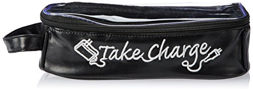 Miamica Take Charge Large Charger/Electronics Org, Black