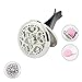 Car Aromatherapy Diffuser Auto Freshener Vent Clip Locket Crystal Essential Oil Perfume Pendant