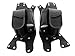 Senkauto Leather Left Right Side Saddlebag Guard Bag with Water Drink Bottle Holder for 1983-2017 Harley Electra Street Tri Glide Touring Bikes