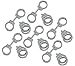 Kicko Rubber Mini Handcuffs 3.5 Inches - Pack of 12 - Gray - for Kids - Party Favors, Bag Stuffers, Fun, Toy, Prize, Pinata Fillers