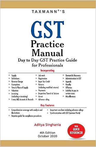 Taxmann's GST Practice Manual