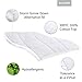 Balichun Mattress Pad (Ivory White, King)
