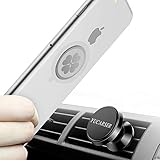 Magnetic Car Phone Mount with USB Sorting Function, 360 Rotation Air Vent Cell Phone Holder for Car, Compatible with Most Smartphones