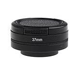 Clanmou 37 mm Filter UV Lens / Adapter Lens Cap for Hero 4 Hero 3+ Hero 3 2 with Lens Cleaning Cloth
