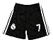 FCRM REAL MADRID #7 RONALDO KIDS BLACK LIMITED EDITION LONG SLEEVE SOCCER JERSEY & SHORTS YOUTH SIZES