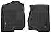 Husky Liners X-act Contour Floor Mats | Fits Various 2007-2014 Chevrolet Silverado & GMC Sierra, Suburban, Yukon, Tahoe, Cadillac Escalade (See Description) | Front Row, 2-pc Black - 53101