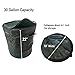 Oswego Pop-Up Collapsible Travel Camping Garbage Trash Recycle Cans, 30 Gallon (Dark Green, 1)