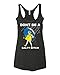 Don't Be a Salty Bitch | Womens Humor Premium Tri-Blend Racerback Tank Top, Vintage Black, Medium