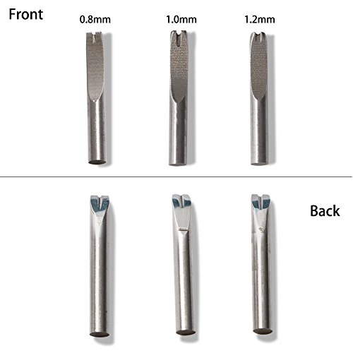 7 in 1 Adjustable Pro Stitching Groover and Creasing Edge Beveler Leathercraft Sets to Sew & Crease Leather