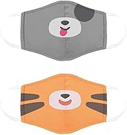 Máscaras faciales para niños Cubcoats, Pimm The Puppy y Tomo The Tiger, cómodas máscaras protectoras, reutilizables y Wa