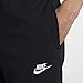 NIKE Sportswear Men's Jersey Club Shorts, Black/White, Large