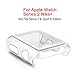 Apple Watch Series 2 Screen Protector 42mm, MYECOGO Watch 2 Super Thin Transparent PC Protective Bumper Cover Case For Iwatch Series 2 Nike+ ALL Models- Full Coverage Protective Case Transparent 42mm