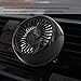 Air Vent Mounted USB Fan,V-Resourcing Newest Mini Electric Car Fan for Car Air Vent Mounted,360° Rotatable Car Auto Powerful Cooling Air Fan for Sedan SUV Auto Vehicles