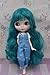 1/6 BJD Doll is Similar to Neo Blythe, 4-Color Changing Eyes Matte Face and Ball Jointed Body Dolls, 12 Inch Customized Dolls Can Changed Makeup and Dress DIY, Nude Doll Sold Exclude Clothes(SNO.1)