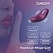 SVAKOM Echo Mini Rechargeable Luxury Women Clitorial Vibe Clitorial Stimulation Vibrator New Sex Toy Female Fetish Toys for Women Stimulator Foreplay G-spot Masturbation for Students(Violet/Pink