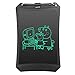 NewYes Robot pad 8.5 Inch LCD Writing Tablet- Electronic Writing Doodle pad Drawing Board Gifts for Kids Office Writing Board - Erase Button Lock Included(Black)
