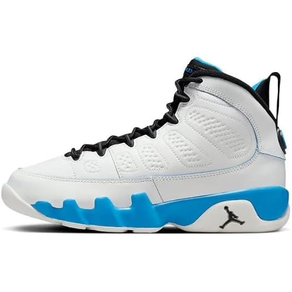 Amazon.com | Jordan Air 9 Retro (Big Kid) White/Fire Red