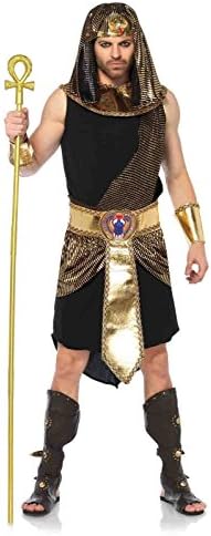 5pc. Egyptian God Shirt Belt Costume Bundle with Pink Shorts