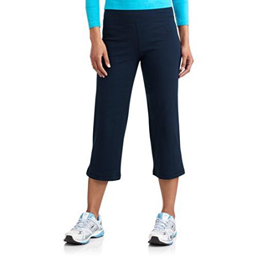 Womens Dri-more Stretch Core Capri Pants Activewear Casual Wear, navy,  (XX-Large)