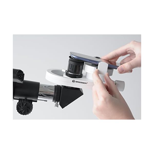 Bresser Universal Smartphone Adapter für Teleskope, Mikroskope, Spektive, für Okulare bis 68 mm Durchmesser und geeignet… – Bild 6