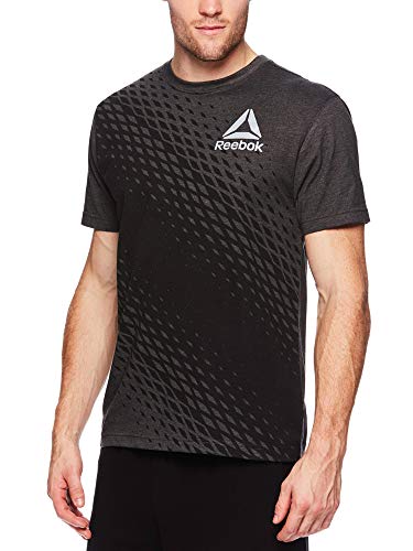 image for Reebok Men's Graphic Workout Tee - Short Sleeve Gym & Training Activew
