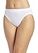 Jockey Women's Underwear Classic French Cut - 6 Pack, White, 6