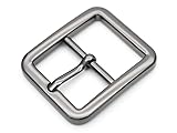 CRAFTMEMORE 4pcs Single Prong Belt Buckle Square