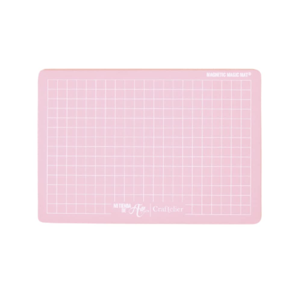 Craftelier - Magic Mat® Magnetic Self-Healing Cutting Mat for Big Shot by Sizzix | Ideal for Use with Your Die Cutting Machine | Dimensions 22.5 x 15.5 x 0.3 cm - Pink Colour