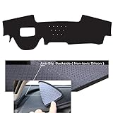 Aoneparts Non-Slip Dash Covers Black for 2017-2019 Hyundai Kona with HUD (US Trim : Ultimate)