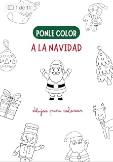 Livro Livro de colorir natalino