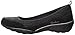 Skechers Sport Women's Savvy Radiant Wedge Pump,Black Mesh/Suede/Charcoal Trim,7 M US