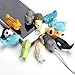 Aitsite 12 Pieces Charger Cable Protector Buddies Animal Cord Protector Saver with Carry Case for iPhone Android Cell Phone Charging Cable
