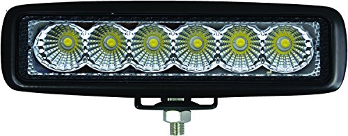 HELLA 357203001 Value Fit Mini Light Bar (6 LED, Flood Beam)
