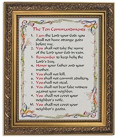 The Ten Commandments