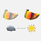 BSTOP Photochromic Helmet Visor Shield for SHOEI GT