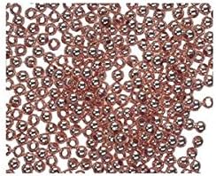 2mm Round Copper Genuine Real Beads USA Made .037" Hole Tiny (Qty=488)