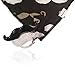 Mustache Baby Bandana Drool Bib with BPA Free Mustache Pacifier