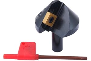 HHIP 2001-0038 1/2-1-3/4 Inch Indexable Countersink & Chamfer Tool, 82 Degree