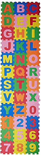 6 36+Piece+Interlocking+Alphabet+Colorful+Dimple