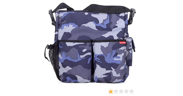 blue camo diaper bag