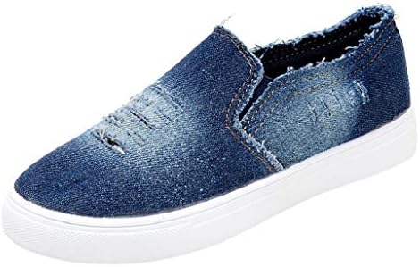 Creazrise Women's Classic Flats Memory Foam Cushioned Elastic Gore Soft Canvas Daily Slip-On Casual Sneaker Flat Shoes