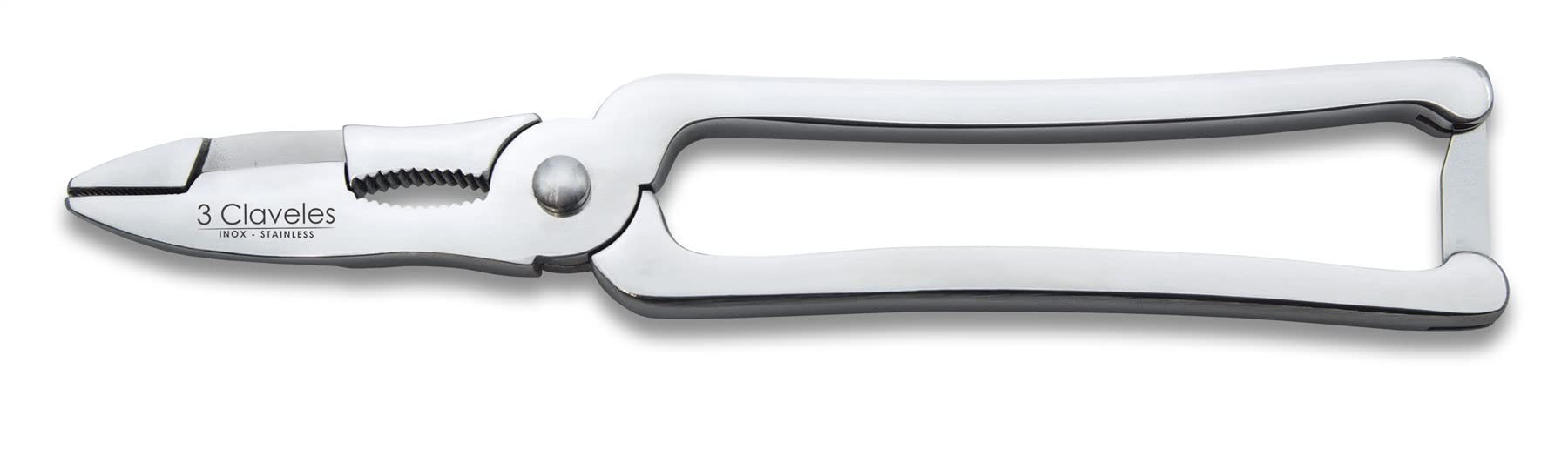 3 Claveles 588 – Stainless Steel Professional Seafood Cutter, 17cm.