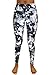 90 Degree By Reflex - Performance Activewear - Printed Yoga Leggings - Print 230 Cosmic Black M