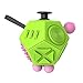 Mashin Fidget Cube Relieves Stress And Anxiety for Children and Adults Anxiety Attention Toy (Green&Pink)