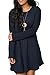 ReachMe Womens Pullover Tunic Sweater Dress Long Sleeve Fall Tunics For Leggings