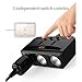Cigarette Lighter Splitter, Virwir 3 in 1 120W 3-Socket Cigarette Lighter Power Adapter (Voltage Display) 12v / 24v Dual USB Car Charger DC Outlet Splitter, 3.1A Double USB Output Ports for iPhone x