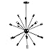 Fuloon Vintage Edison Industrial Loft Droplight Lamp Metal Large Chandelier with 18 Lights