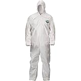 Lakeland Industries CTL428V-5X MicroMaxNS Coverall, 5X-Large, White